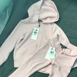 Girls Ralph Lauren Jogging Suit